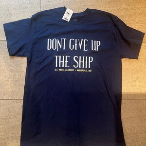 Authentic US Naval Academy Shirt NWT